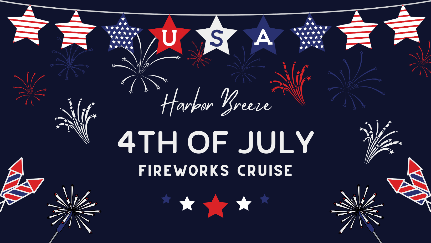 July 4th Fireworks Cruise from LONG BEACH